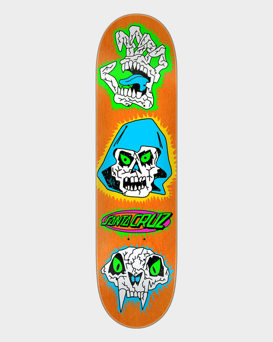 7.75in Scribble Head Feelbase Santa Cruz Skateboard Deck Misc