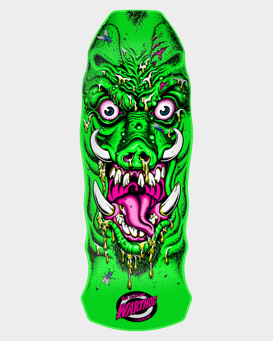 11.00in Roskopp Warthog Freaks Santa Cruz Skateboard Deck