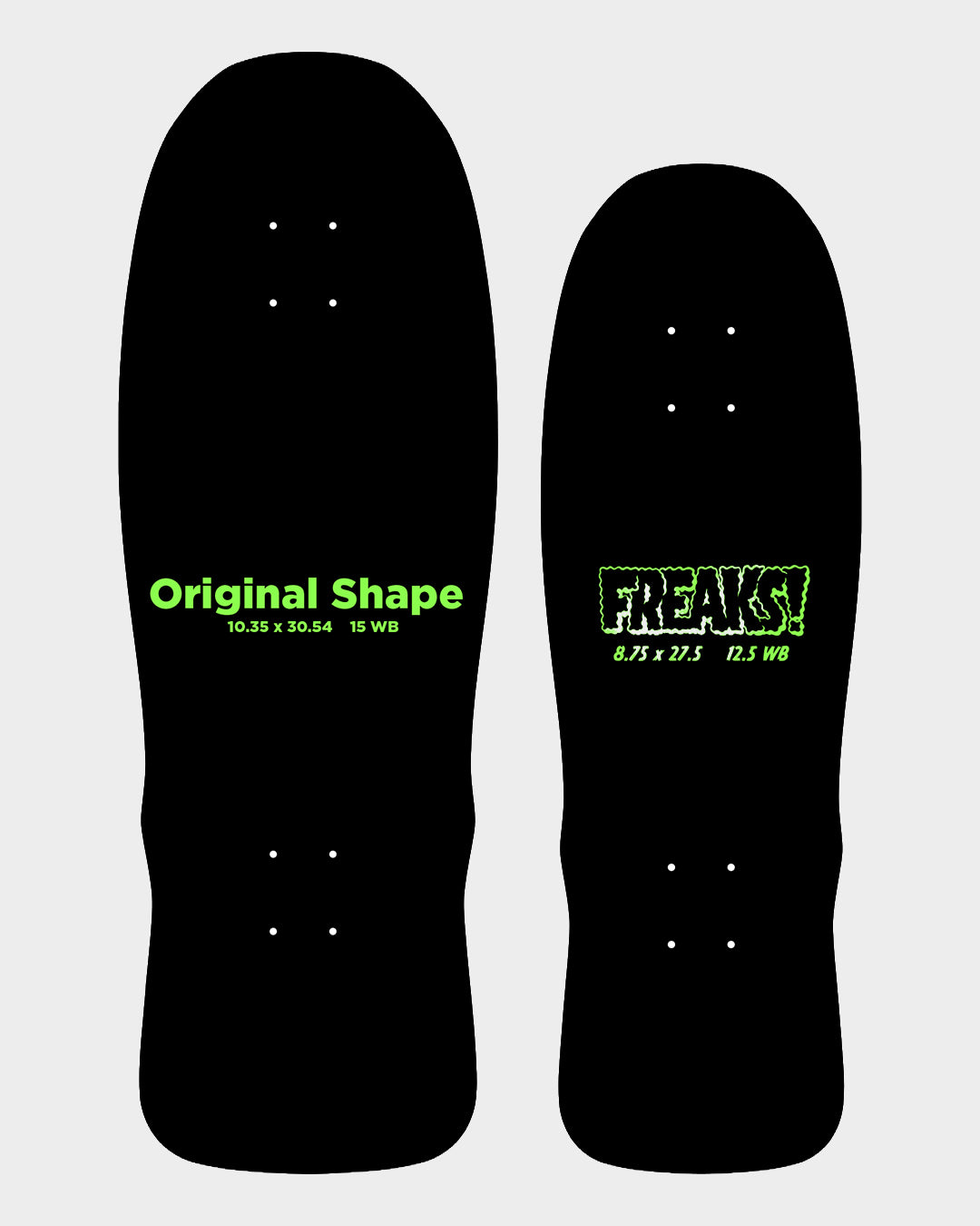 8.75in Winkowski Dope Planet Micro Freaks Santa Cruz Skateboard Deck