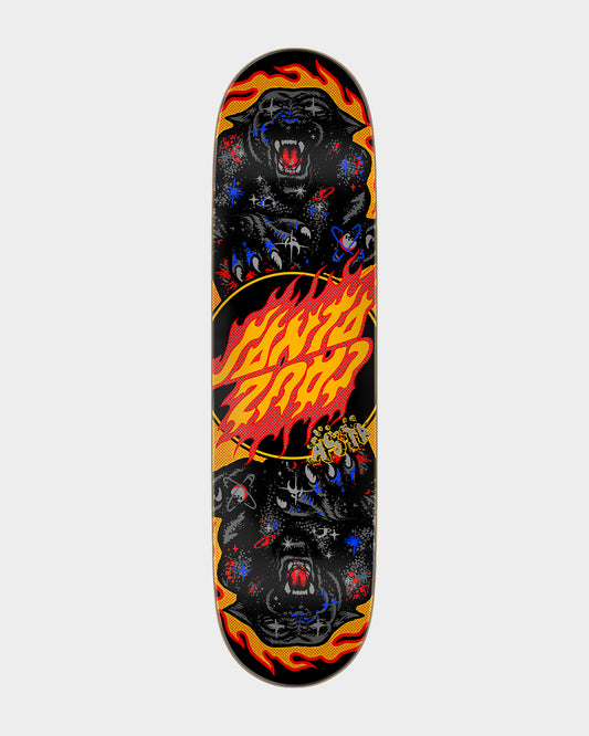 8.2in Asta Cosmic Cat Twin Pro Santa Cruz Skateboard Deck