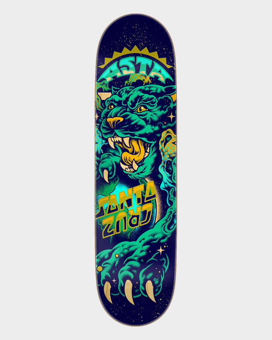 8.20in  Asta Space Cat Santa Cruz Twin Skateboard Deck
