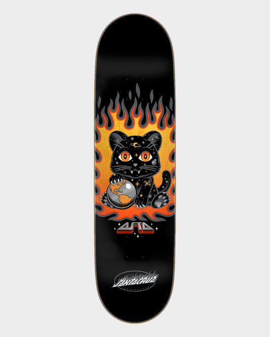 8.20in Asta Space Kitten Twin Pro Santa Cruz Skateboard Deck Misc