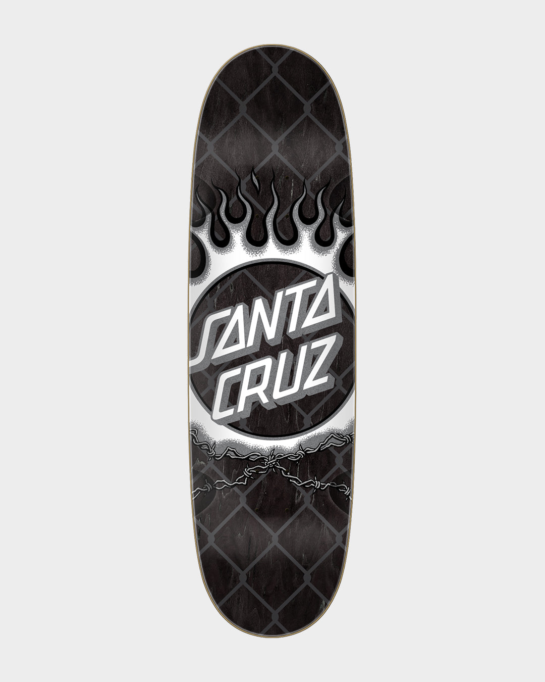 9.00in Forging Dot Pro Santa Cruz Skateboard Deck