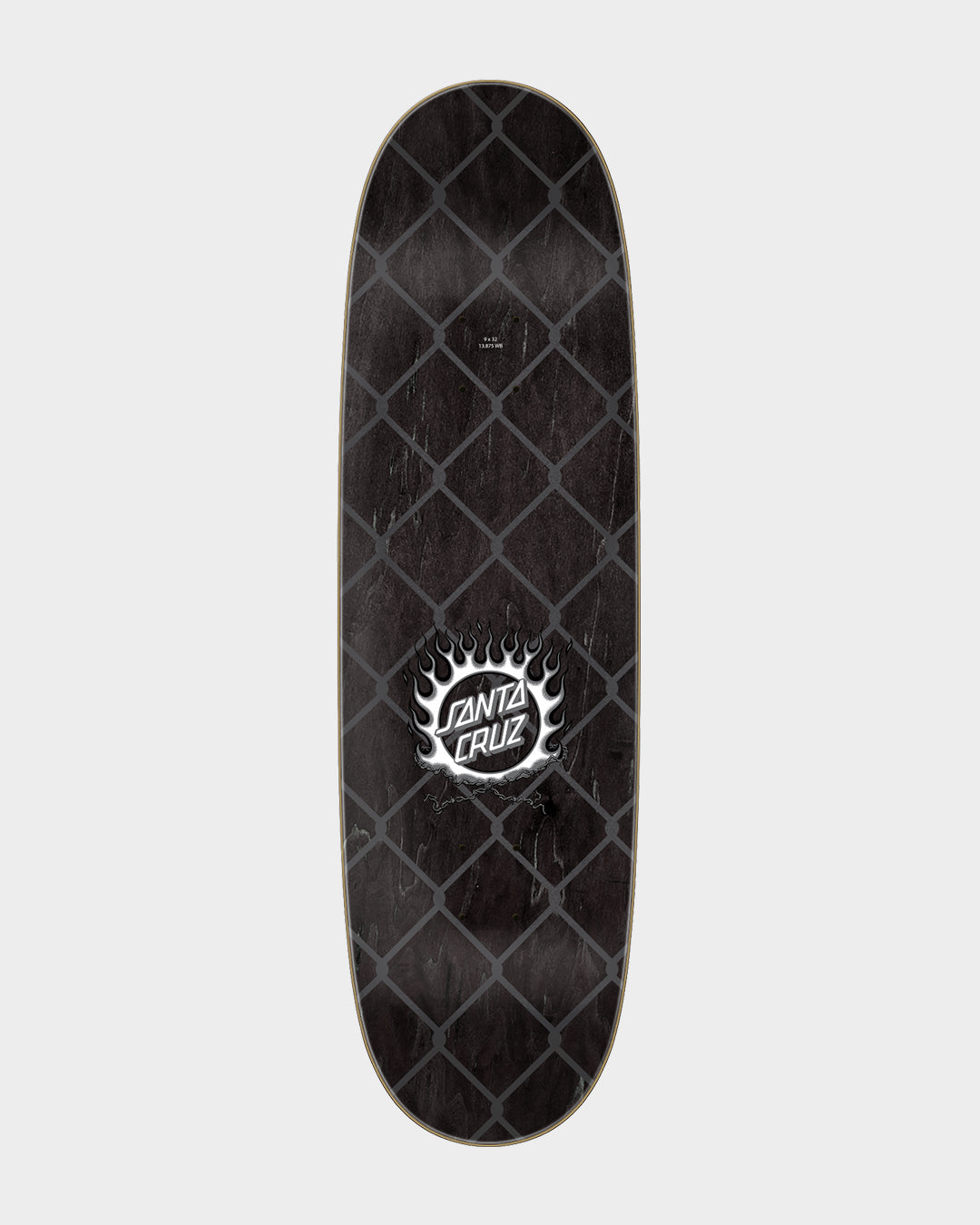 9.00in Forging Dot Pro Santa Cruz Skateboard Deck