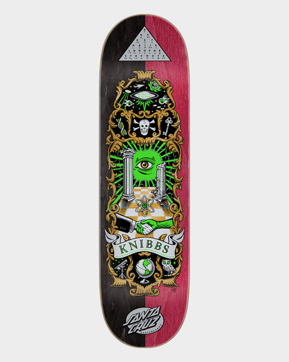 8.50in Knibbs Cryptic Pro Santa Cruz Skateboard Deck Misc