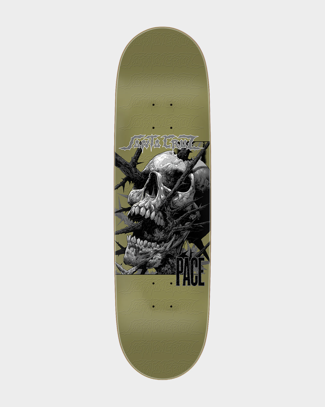 8.7in Pace Deathtrap Remix Pro Santa Cruz Skateboard Deck
