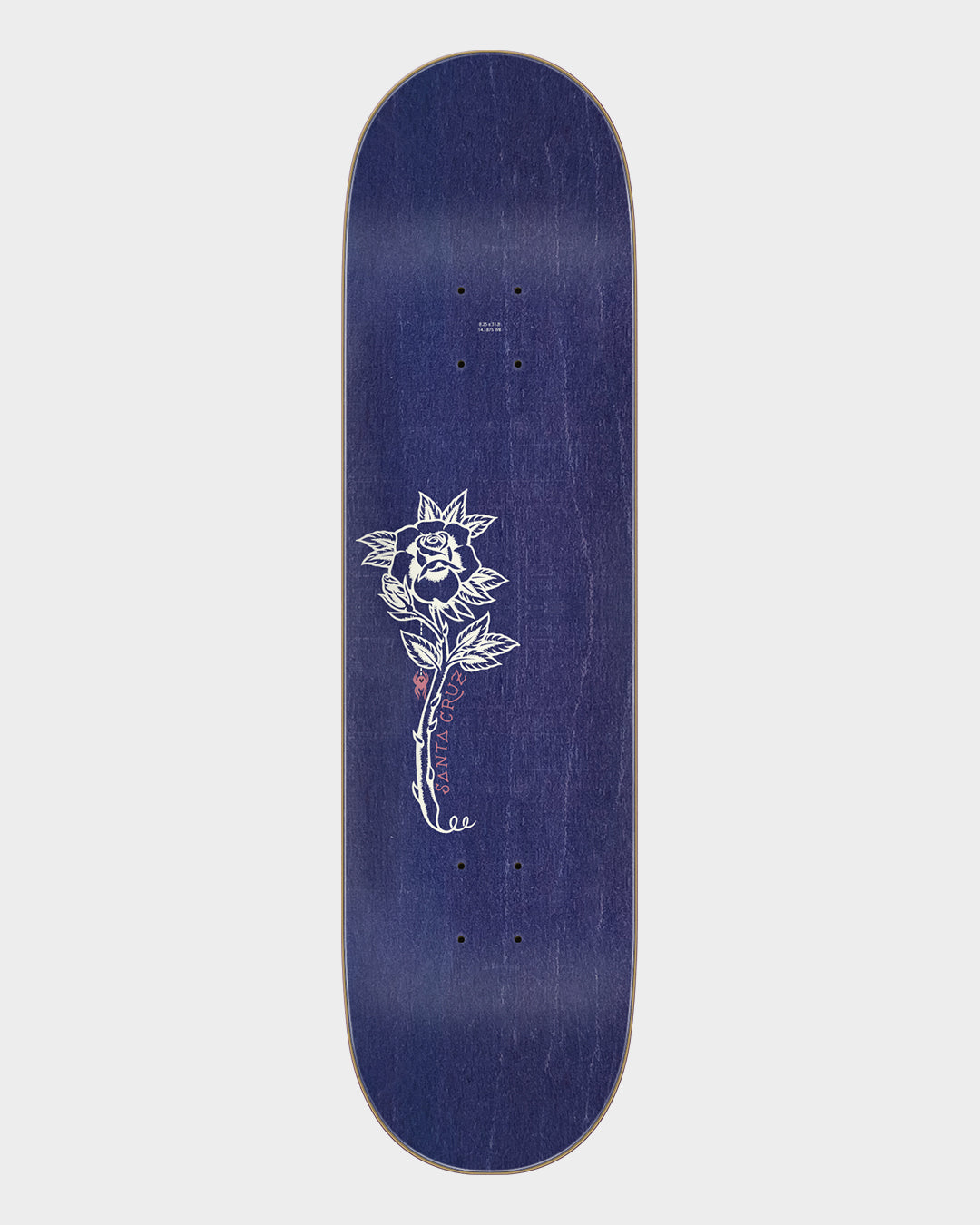 8.25in Sommer Tattooed Santa Cruz Skateboard Deck