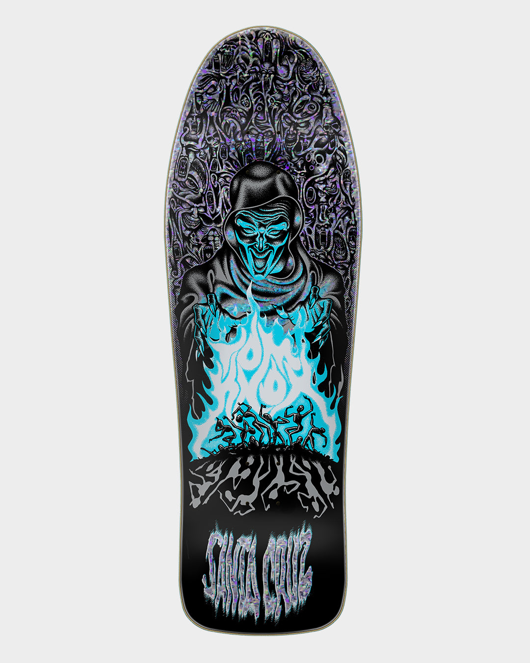10.07in Tom Knox Firepit Reissue Santa Cruz Skateboard Deck Misc