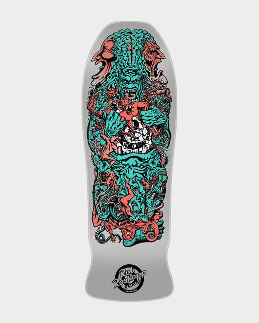 10.22in Roskopp Five Reissue Santa Cruz Skateboard Deck