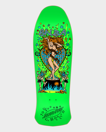 10.40in Salba Witch Doctor Reissue Santa Cruz Skateboard Deck