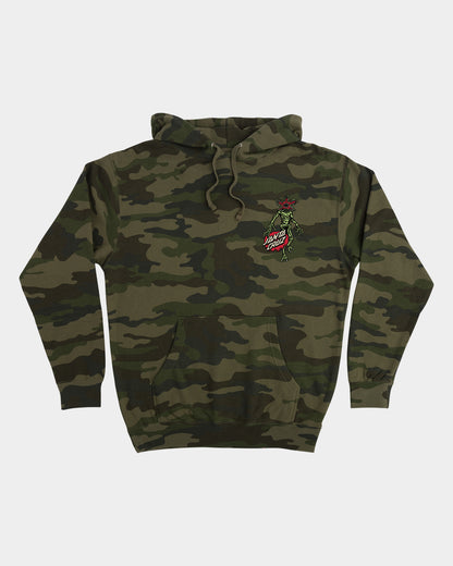 Stranger Things Demogorgon Dot Men's Hoodie Forest Camo