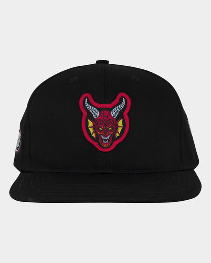 Stranger Things Hellfire Club Snapback Hat Black