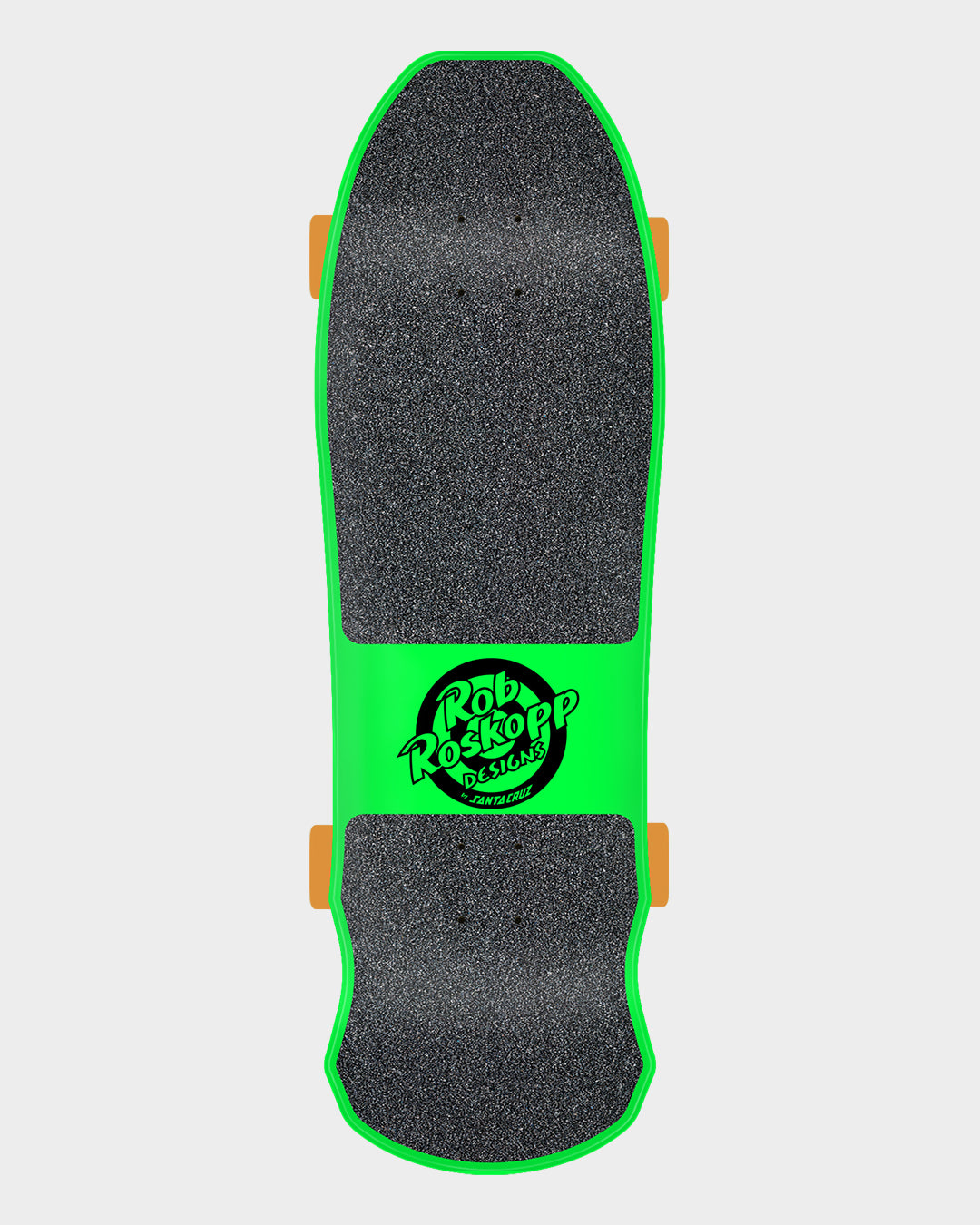 9.5in Roskopp Face Shaped Cruiser Skateboard Santa Cruz Misc