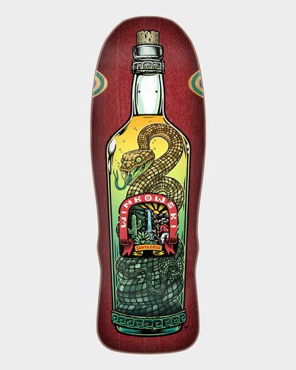 10.35in Winkowski Agave Snake Santa Cruz Shaped Skateboard Deck