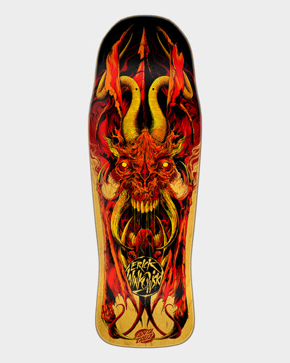 10.34in Winkowski Primeval Pro Shaped Santa Cruz Skateboard Deck Misc