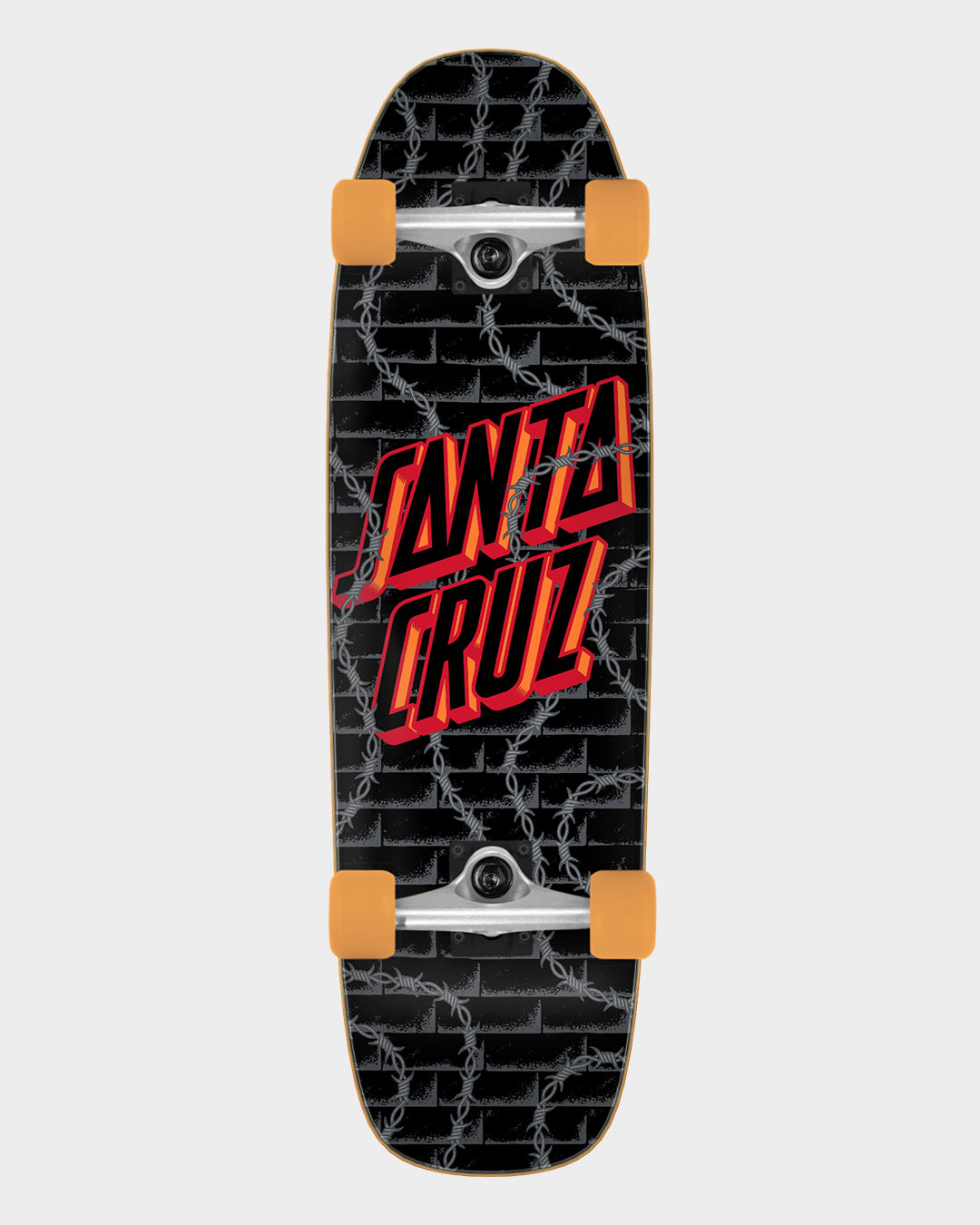 8.4in Big Strip Barbwire Street Cruiser Skateboard Santa Cruz Misc