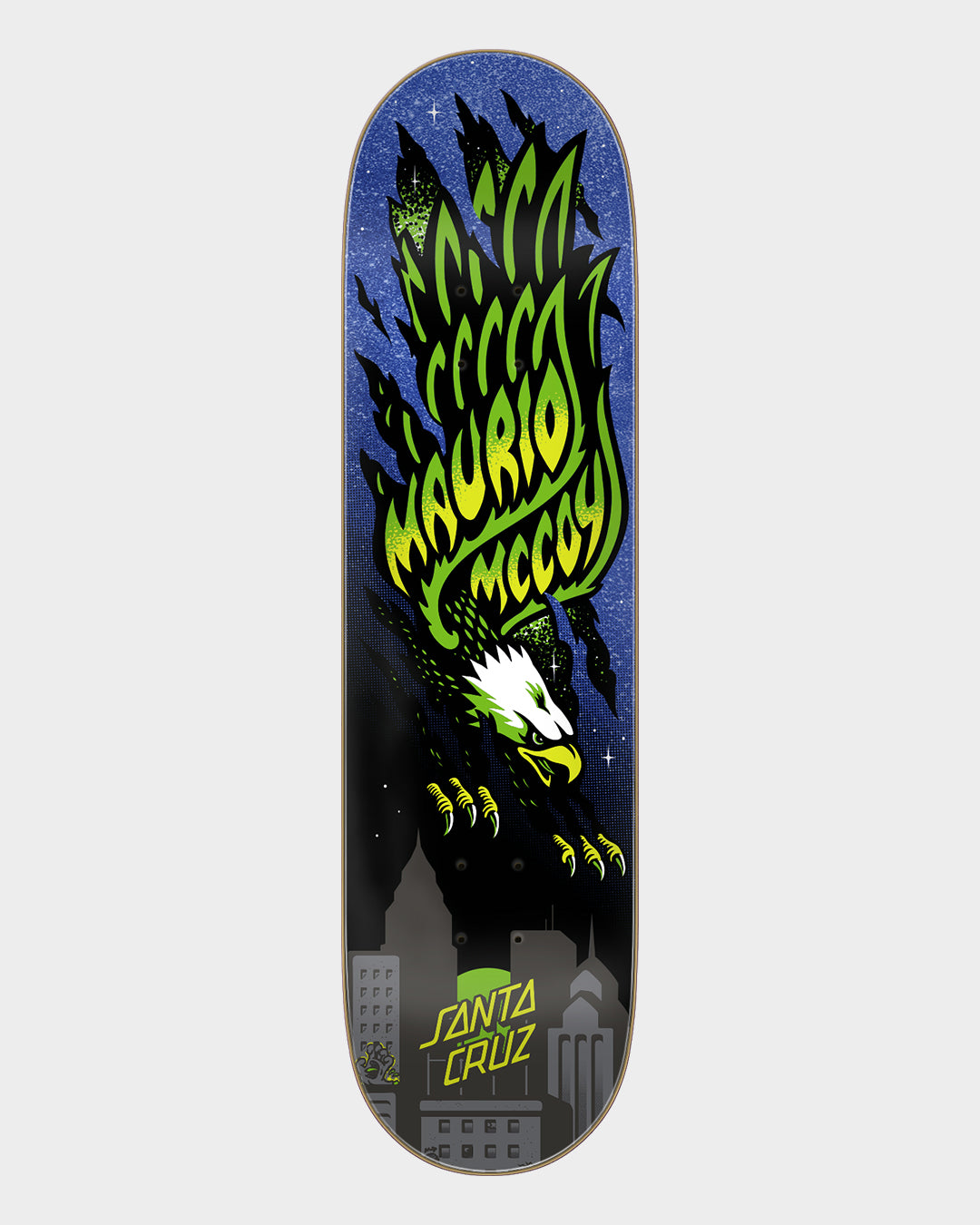 8.25in Mccoy Ripping Eagle VX Twin Santa Cruz Skateboard Deck