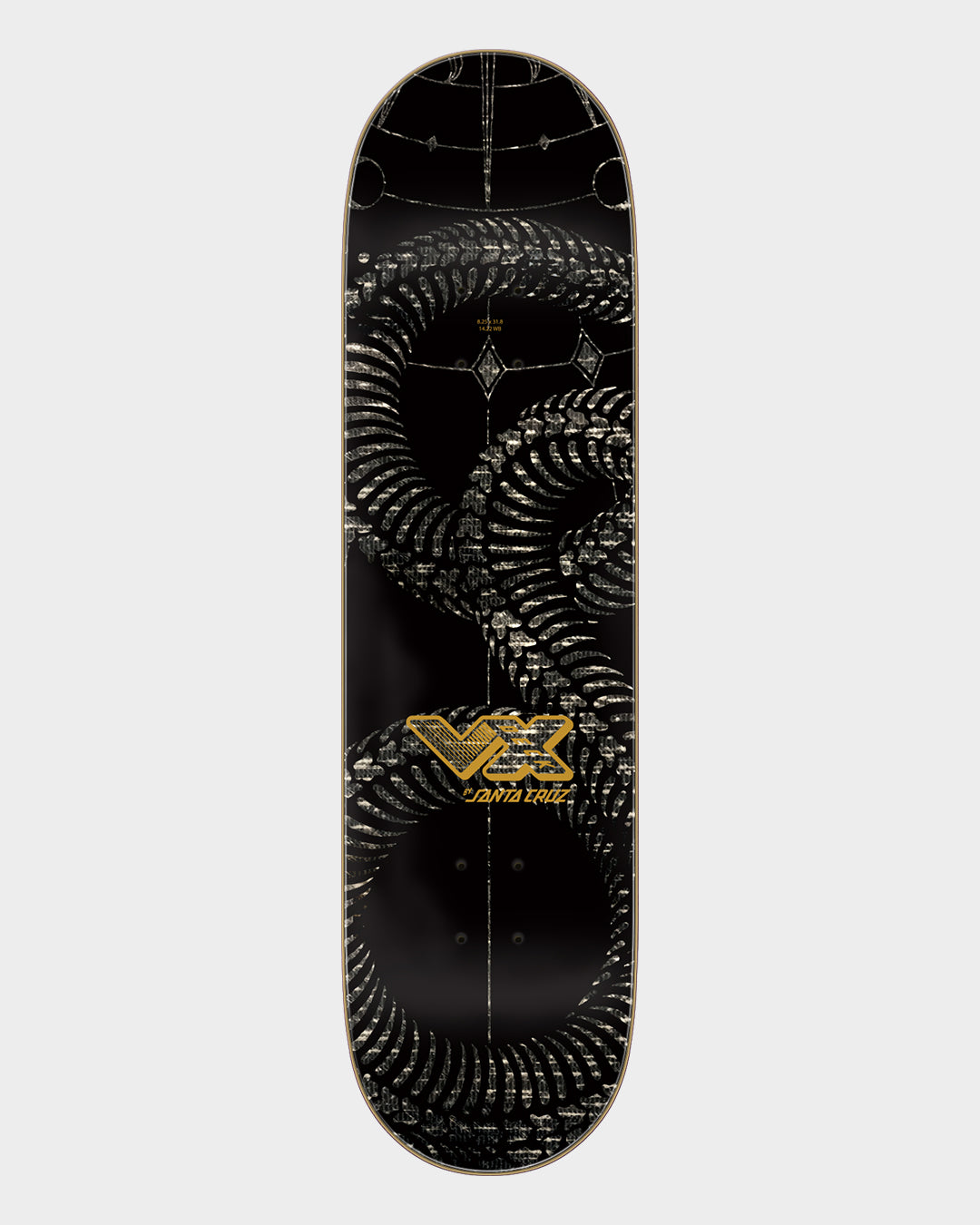 8.25in Mccoy Snakes VX Deck Santa Cruz Skateboard Deck Misc