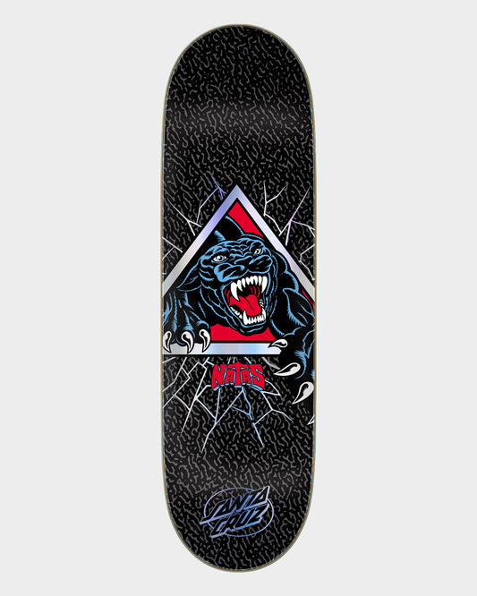 9.00in Natas Shattered Panther VX Santa Cruz Skateboard Deck