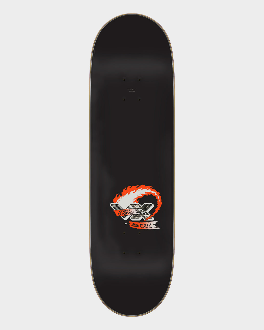 9.00in Obrien Reaper Hand VX Deck Santa Cruz Skateboard Deck Misc