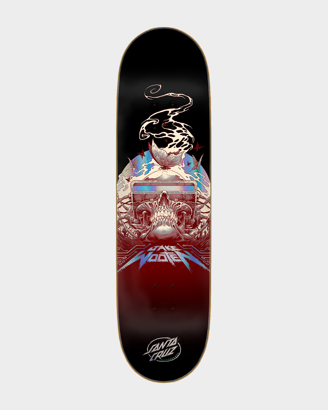 8.5in Wooten Cyber VX Deck Santa Cruz Skateboard Deck