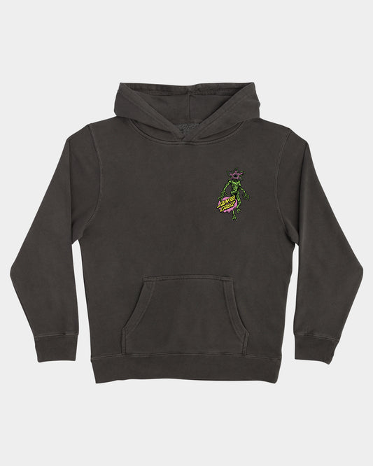 Stranger Things Demogorgon Dot Youth Hoodie Black