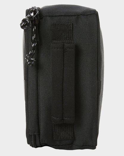 Striped Reverse Dot Girl's Lunch Box Black