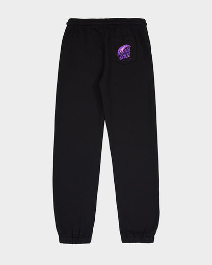 Seeing Moon Dot Girls Track Pant Black