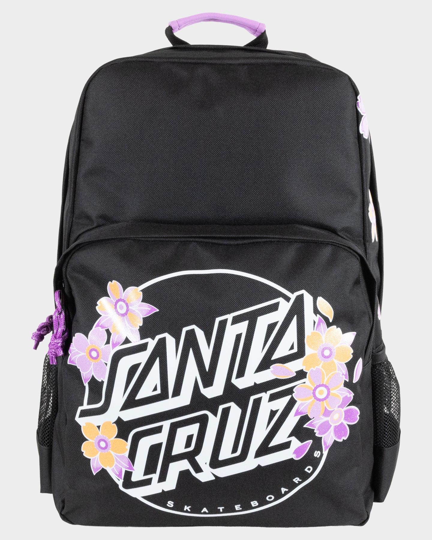 Blooming Stack Dot Girls Backpack Black