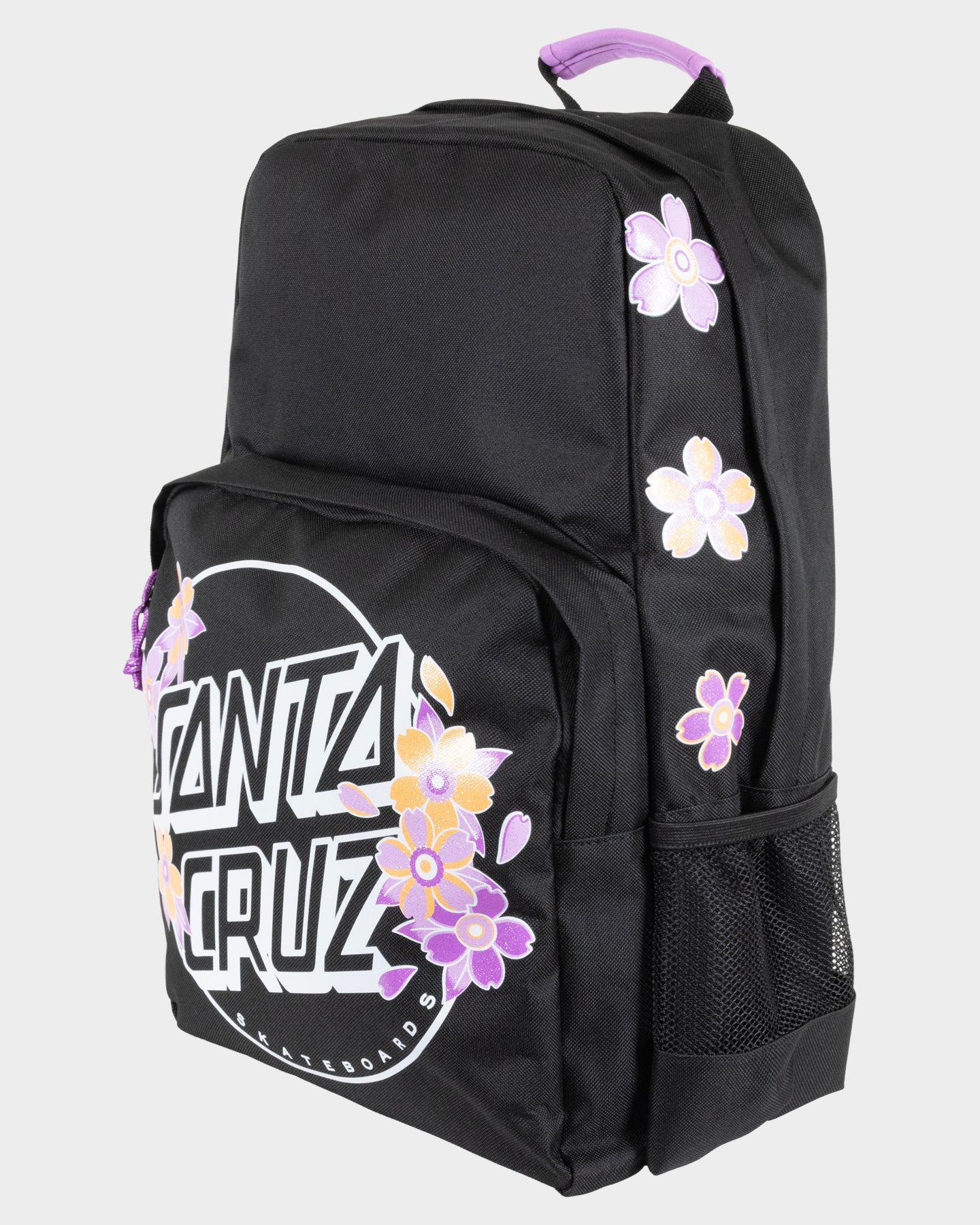 Blooming Stack Dot Girls Backpack Black