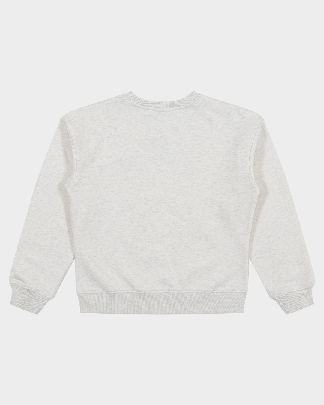 Collegiate Strip Girls Sweater White Marle