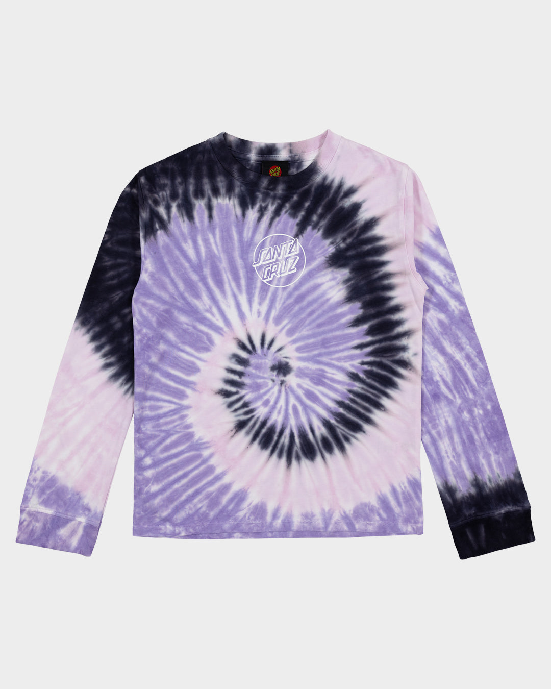 Opus Dot Girls L/S T-Shirt Pink Tie Dye