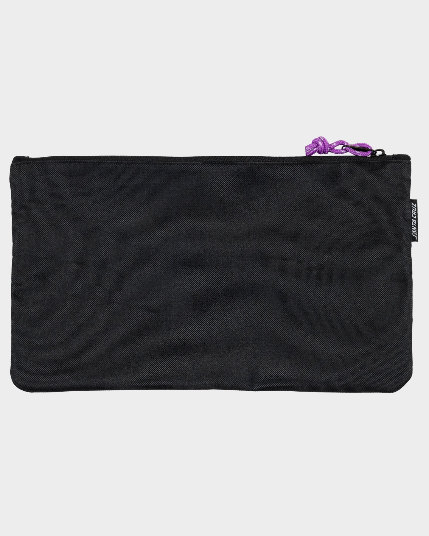 Blooming Stack Dot Girls Dual Zip Pencil Case Black