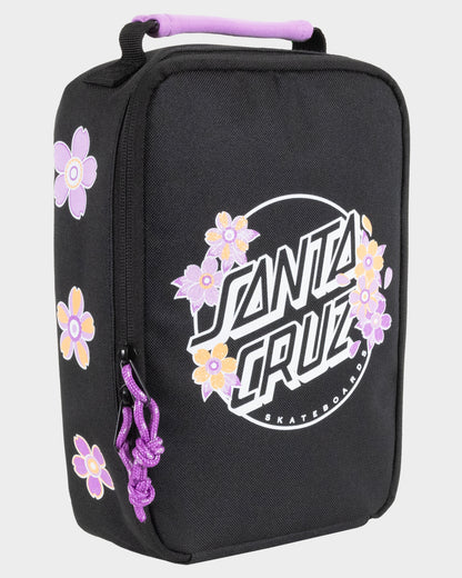 Blooming Stack Dot Girls Lunch box Black