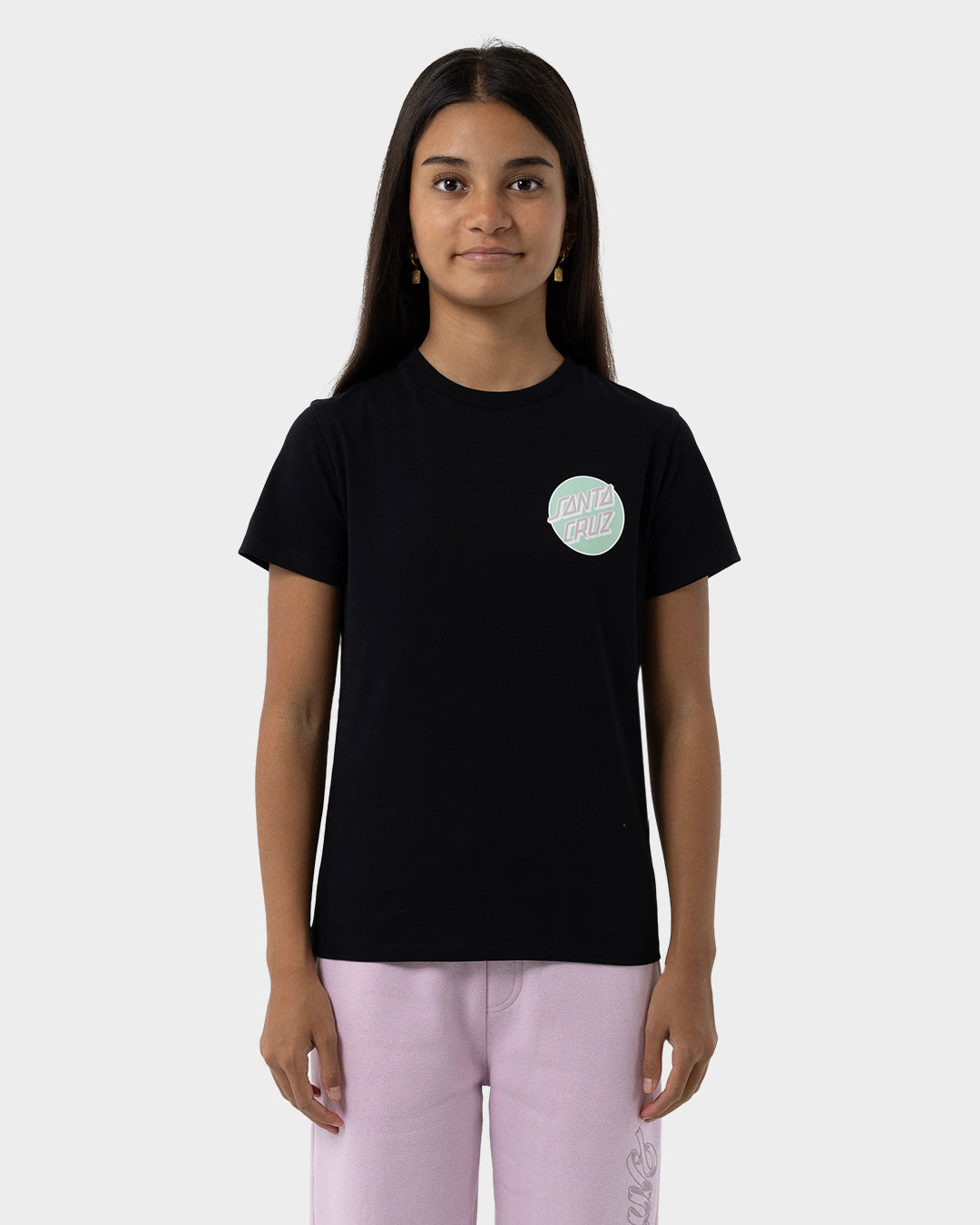 Other Dot Reverse Girls T-shirt Black