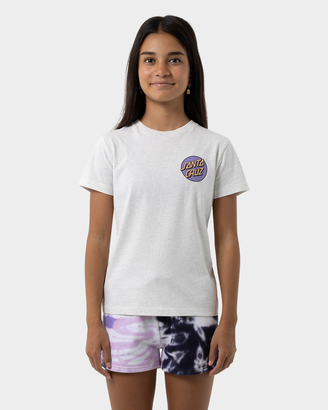Other Dot Reverse Girls T-shirt White Marle