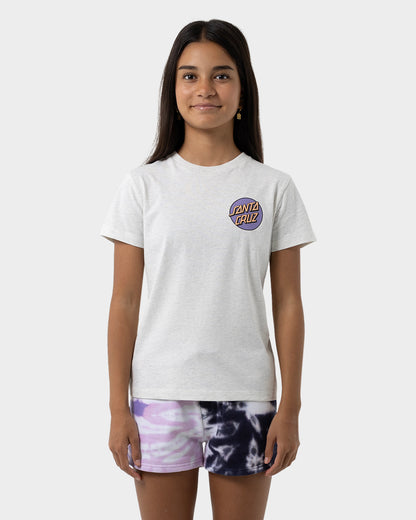 Other Dot Reverse Girls T-shirt White Marle