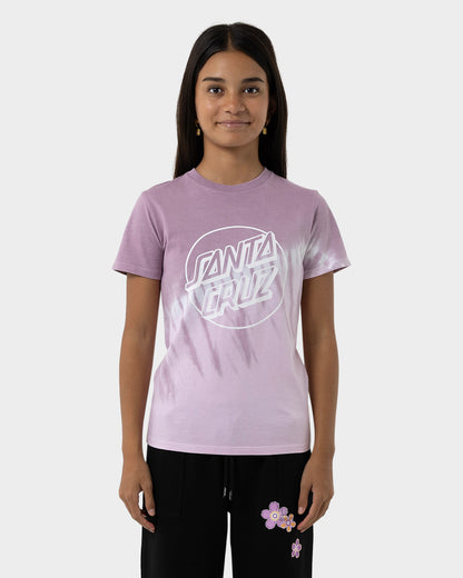 Opus Dot Girls T-Shirt Pink Dip Dye