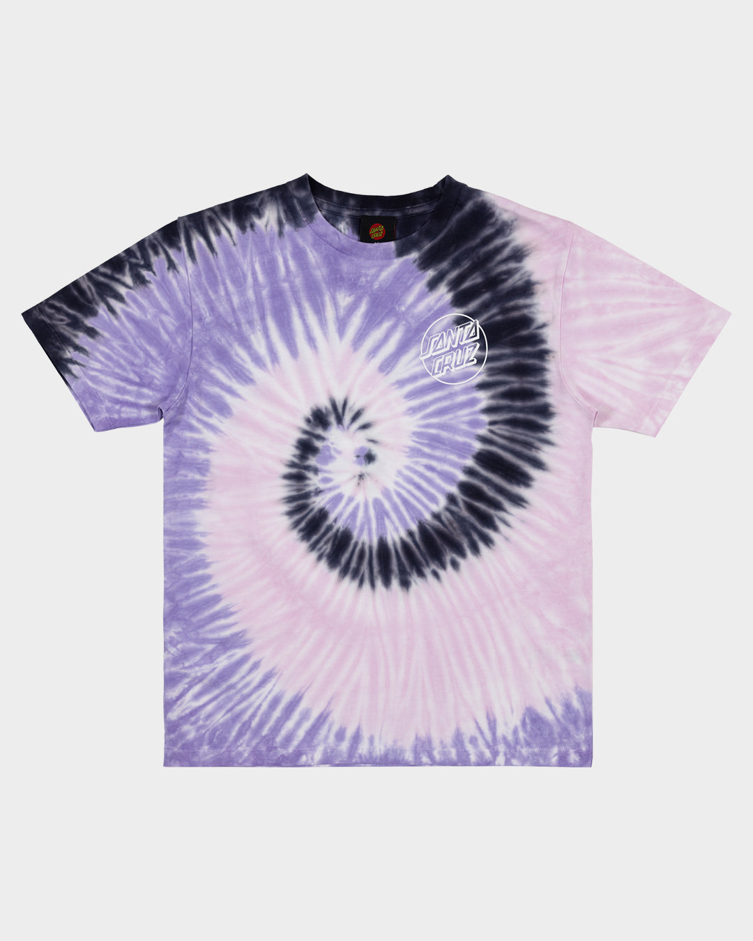 Opus Dot Girls Oversize T-Shirt Pink Tie Dye