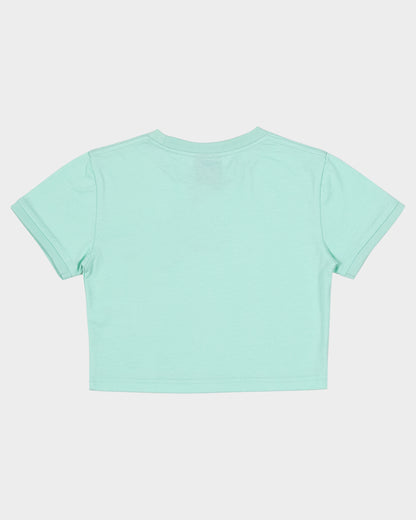 Oval Dot Splice Santa Cruz Girls Baby Fit T-Shirt Light Green