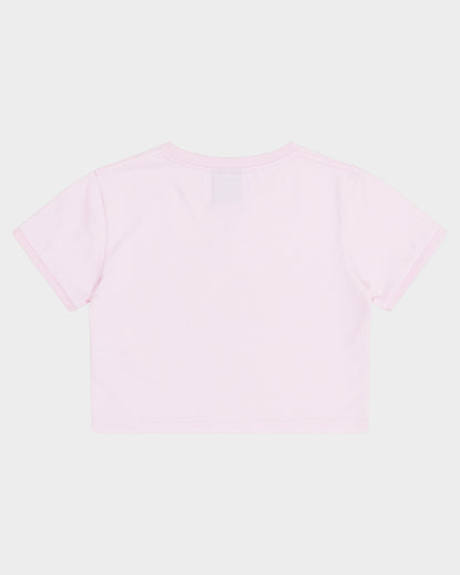 Oval Dot Splice Santa Cruz Girls Baby Fit T-Shirt Pale Pink