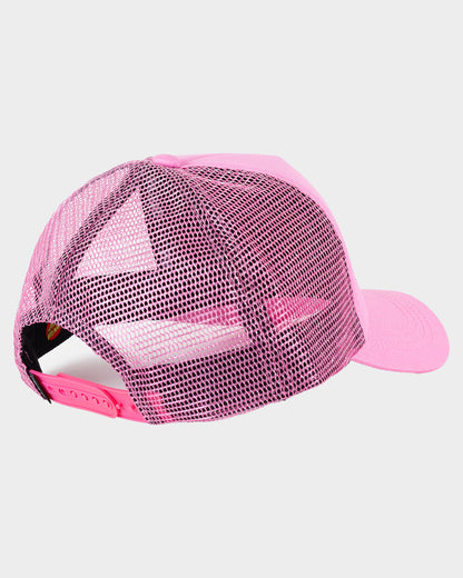 Groovy Stack Girls Trucker Cap Pink