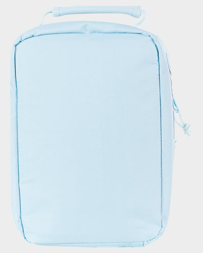 Heart Dot Hollow Girls Lunch Box Aqua Check