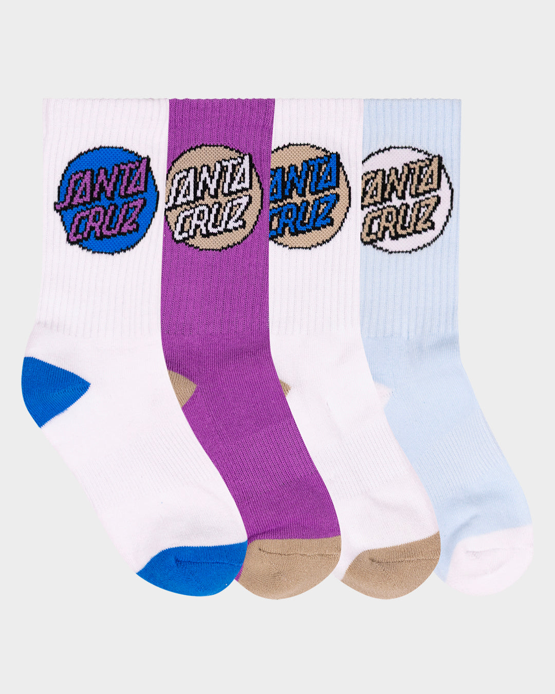 Other Dot Girls Crew Sock 4 Pack