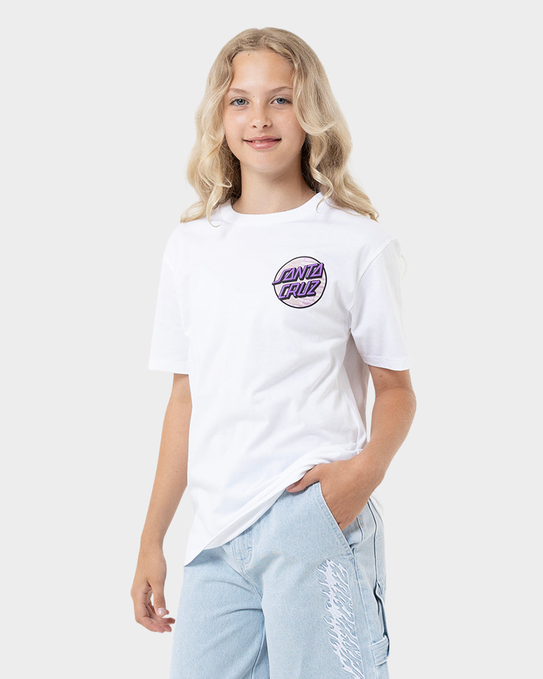 Other Tie Dye Dot Girls Oversized T-Shirt