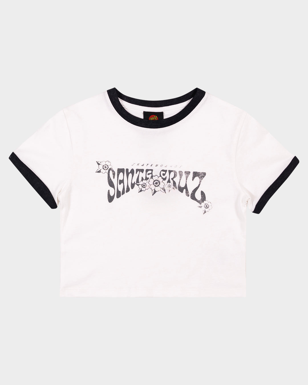 Strange Hibiscus Retro Girls Baby T-Shirt
