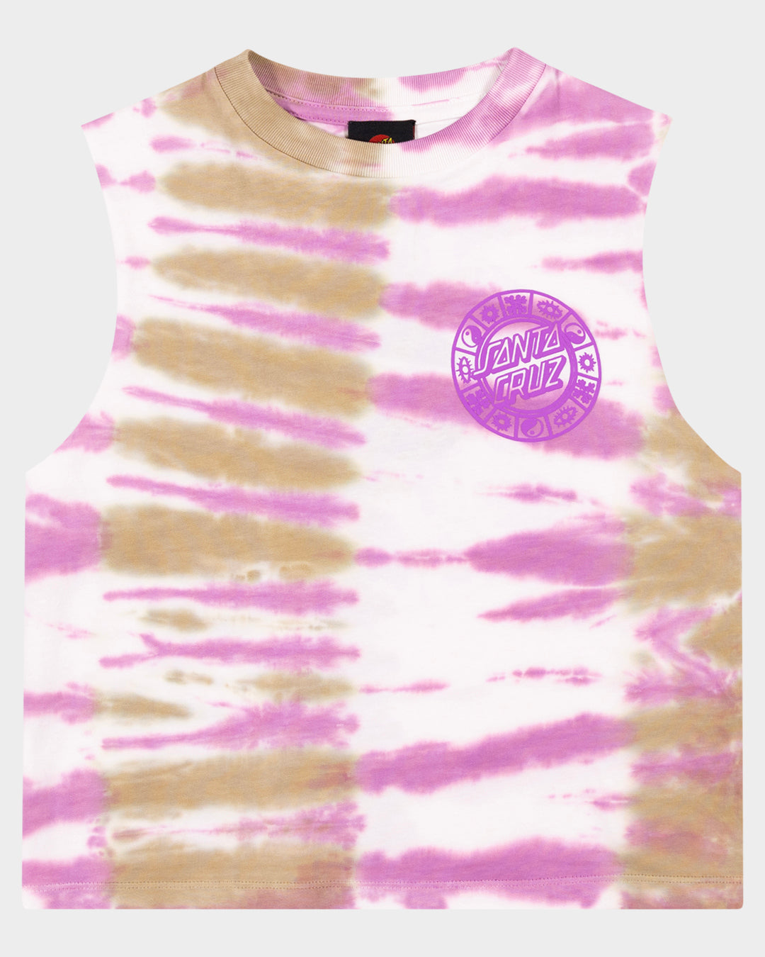 Strange Check Dot Mono Girls Muscle T-Shirt