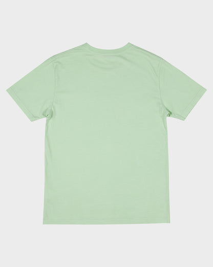 MFG Dot Girls Oversized T-shirt Light Green