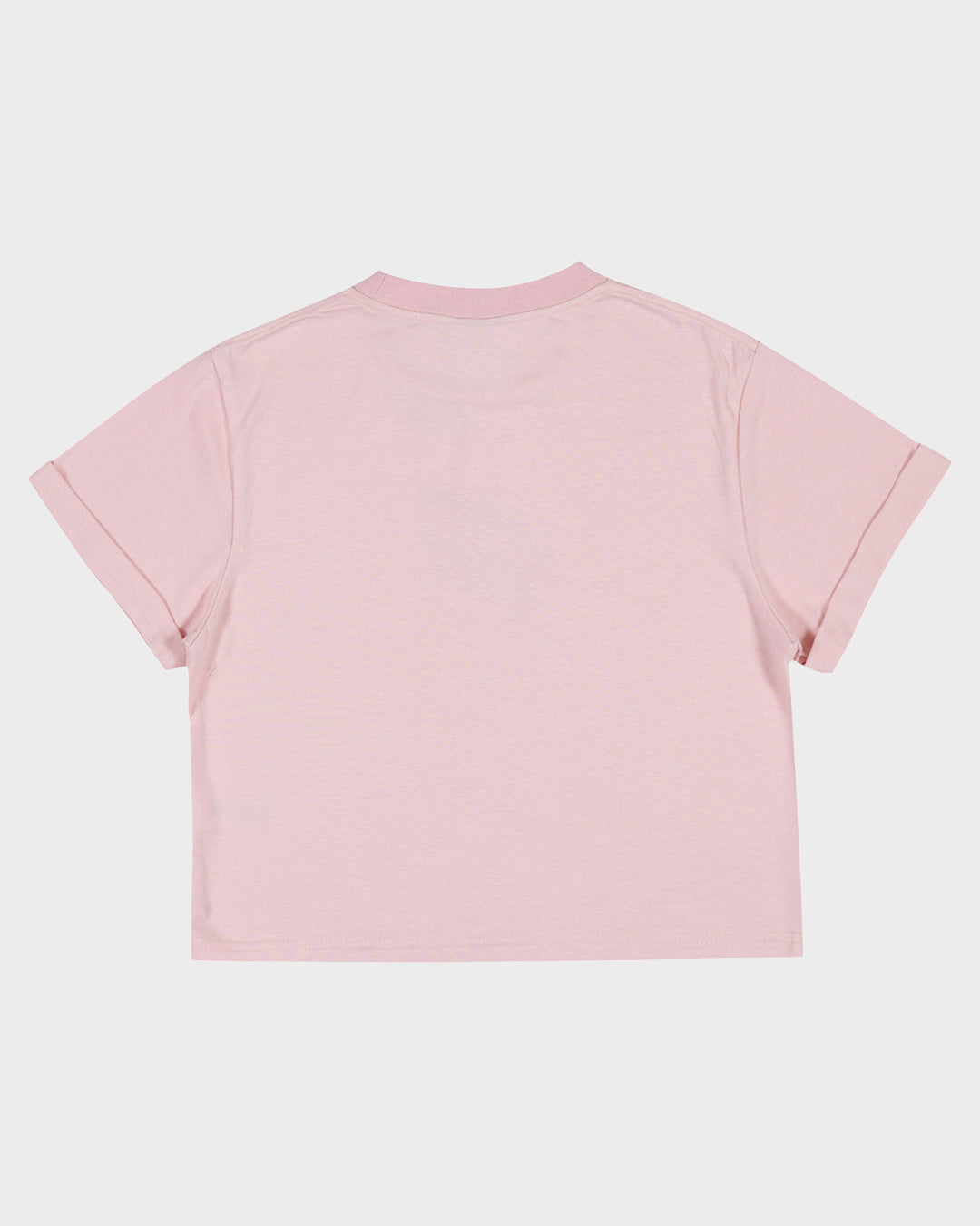 Flame Dot Girl Cropped T-shirt Pink