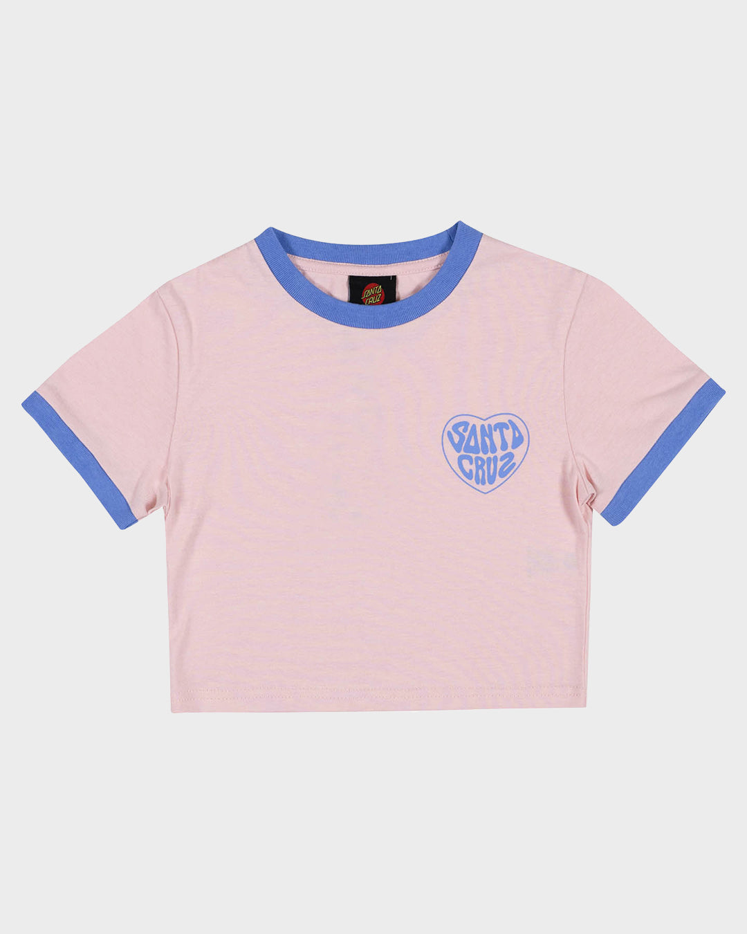 Balloon Heart Baby Fit T-shirt Pink-blue